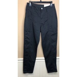 Arizona Hi Rise Mom Gray Chino Pants Size 9 NWT